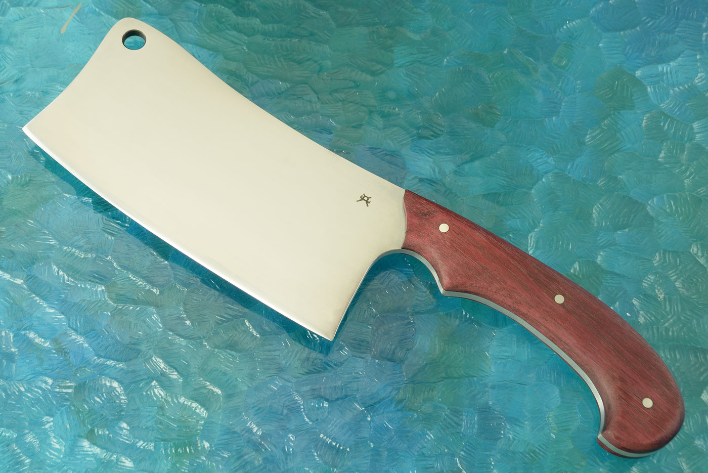 Meat Cleaver with Purpleheart