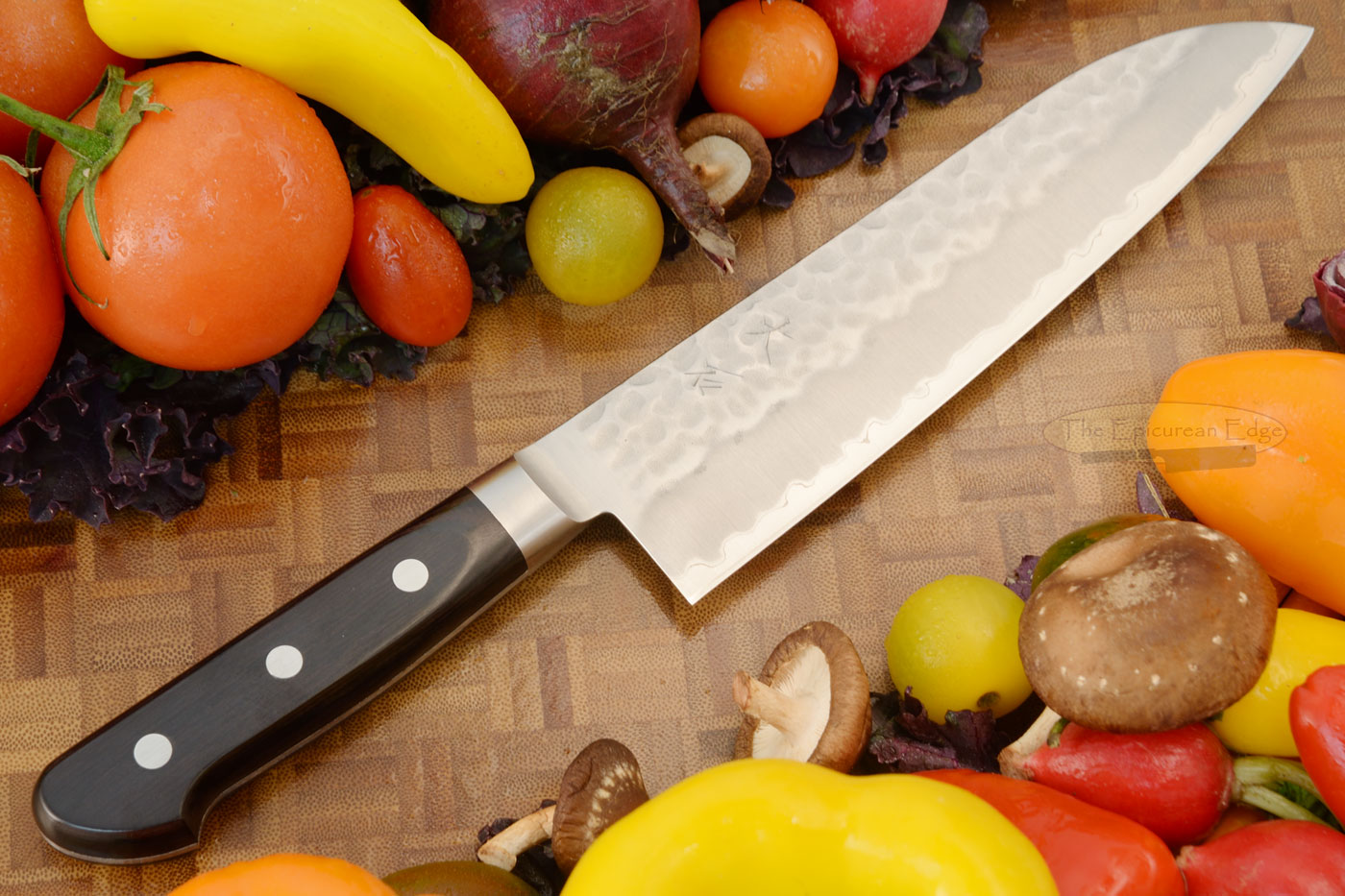 Chef's Knife (Santoku) - 7-1/8 in. (180mm) - Aogami Super