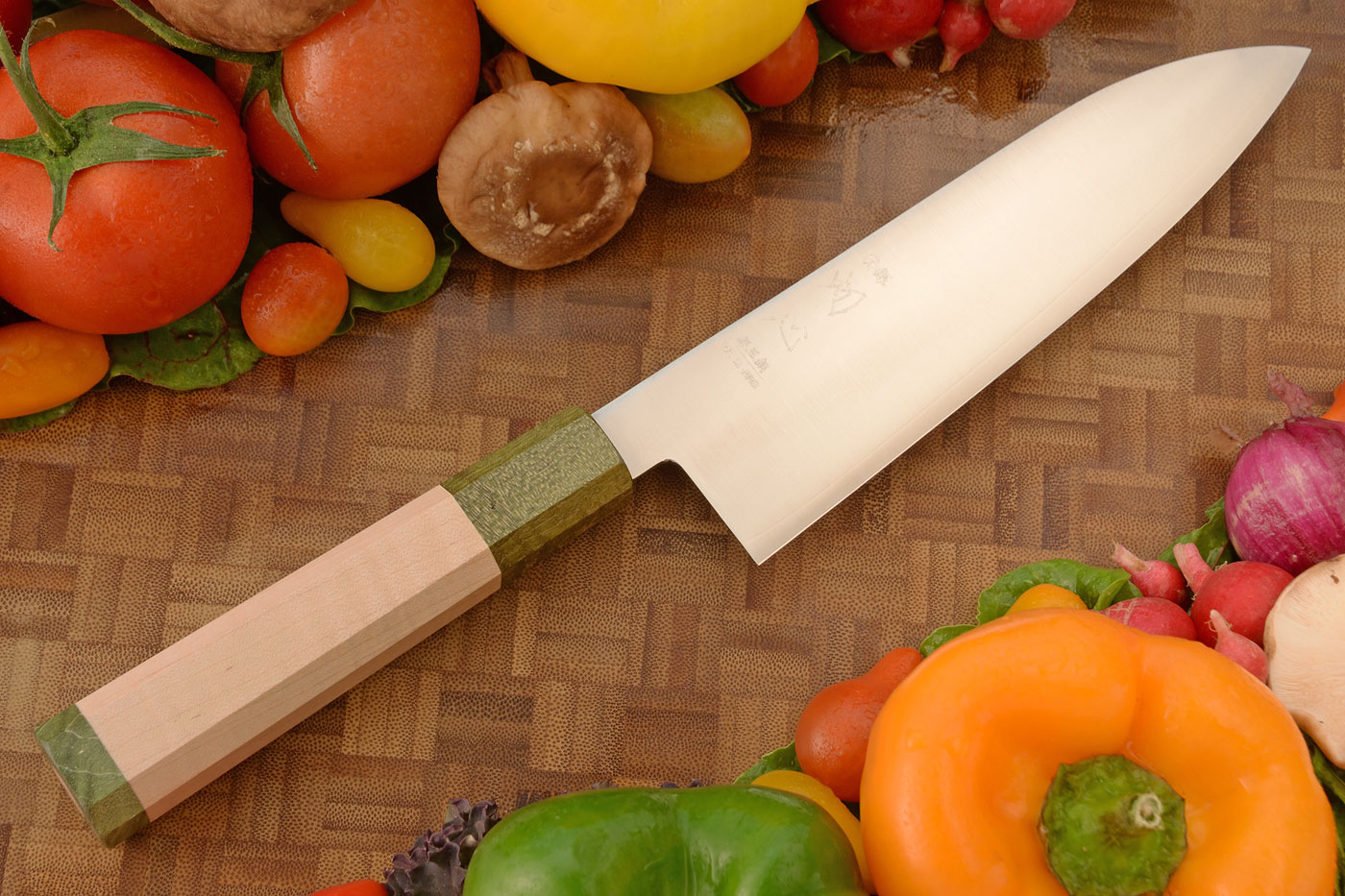 Chef's Knife (Santoku) - 7-1/8 in. (180mm) - Ginsan Stainless