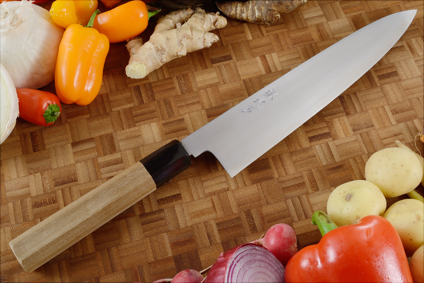 Migaki Chef's Knife - Gyuto, 240mm (9-1/2 in.)