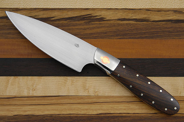 Three Suns Chef Knife with Desert Ironwood (4 1/2 in.)