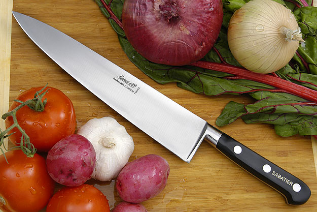 Sabatier Chef's Knife - 10 in. (Carbon Steel)