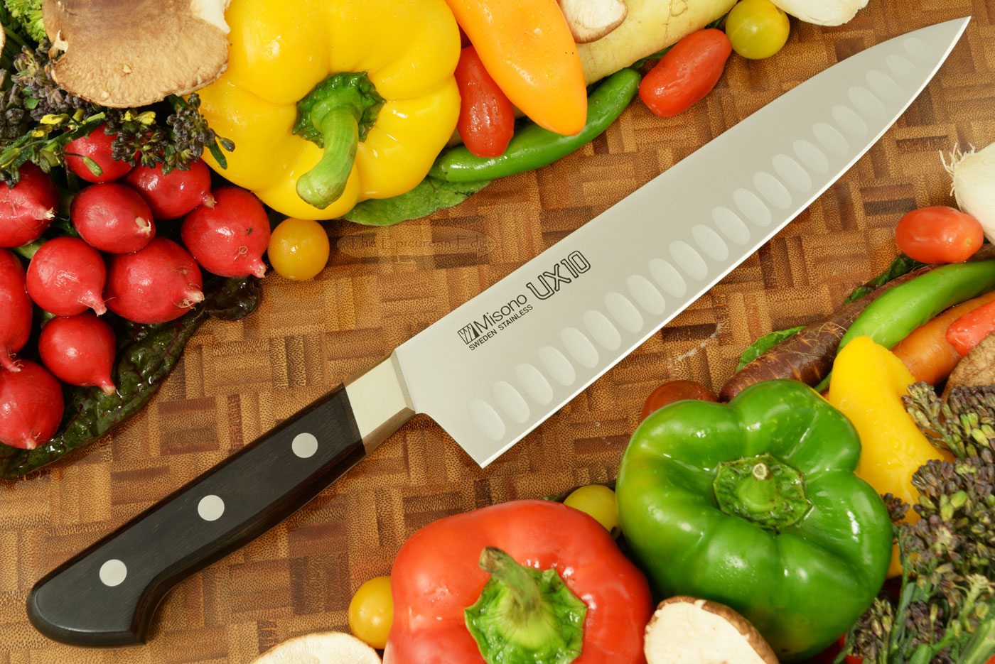 UX10 Chef's Knife - Gyuto, Granton Edge - 9 1/2 in. (240mm) - No. 763
