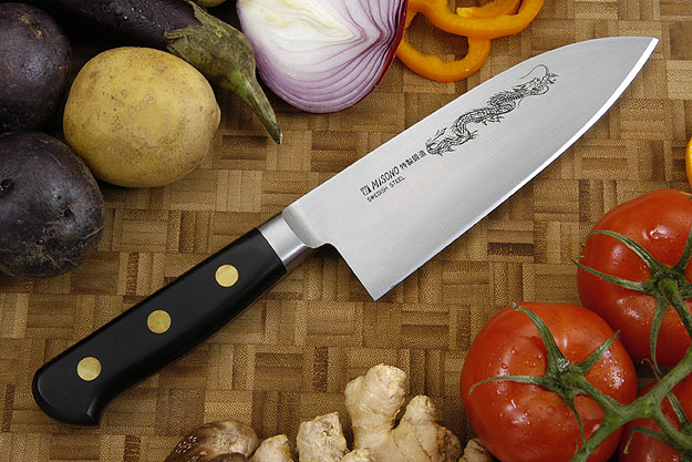 Misono Carbon Steel Chef's Knife, Heavy - Gyuto Deba - 6 1/2 in. (165mm) - No. 150
