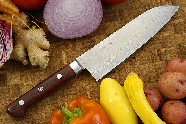 Epicurean Damascus Chef's Knife - Santoku - 6 3/4 in. (170mm)