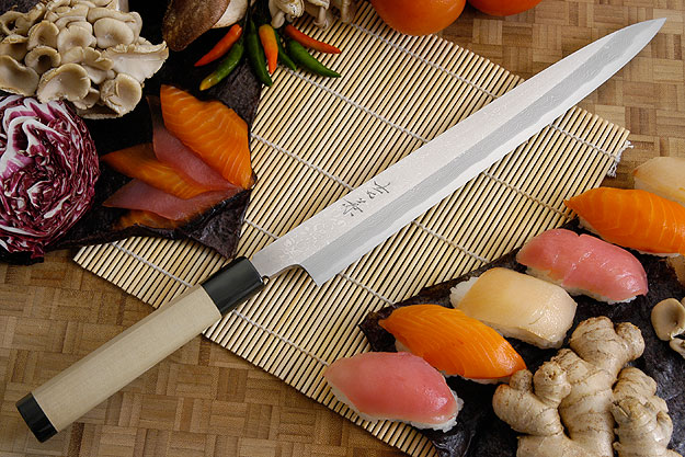 Suminagashi Right-Handed Yanagiba (Sashimi Knife) - 300mm (11.8 in.)