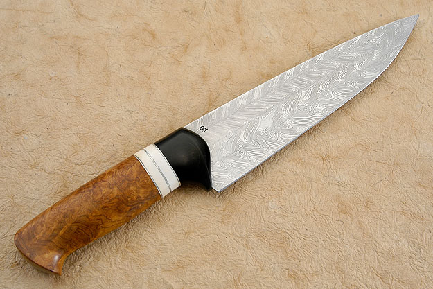 Damascus and Amboyna Chef's Knife (8 in.)