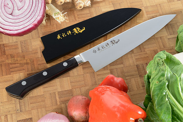 Bu-Rei-Zen (Blazen) Chef's Knife - Petit Gyuto - 6 in. (150mm)