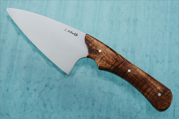 Chef's Knife (4-1/2 in) with Curly Koa