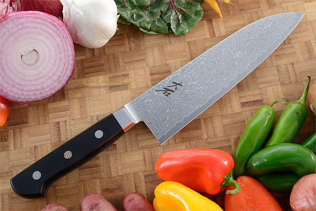 Damascus Chef Knife - Santoku - 7-1/8 in. (180mm)