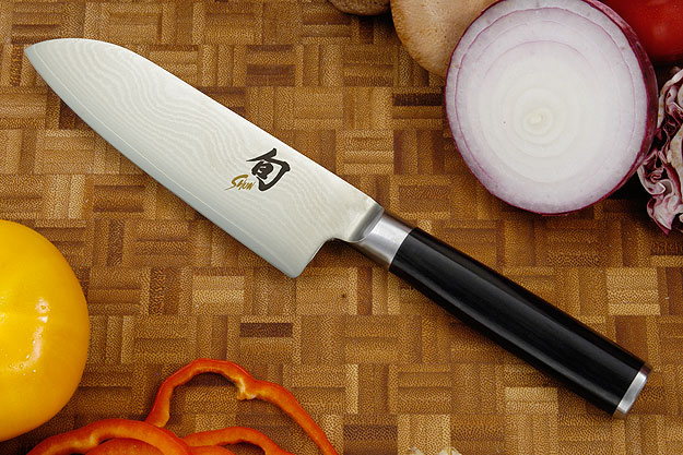 Shun Classic Santoku Knife - 5 1/2 in. - Left Handed (DM0727L)
