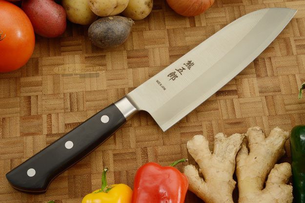 Carbon Steel Chef's Knife - Santoku - 170mm - 6-3/4 in.