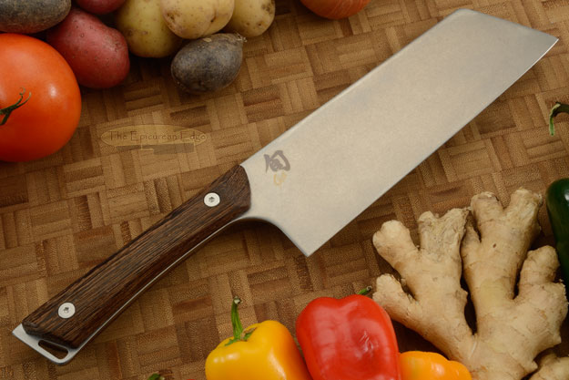 Shun Kanso Asian Utility (Chef's Knife) - Nakiri - 7 in. (SWT0767)