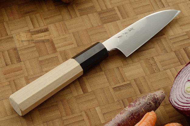Honyaki Paring Knife - Petty, 90mm (3 1/2 in)