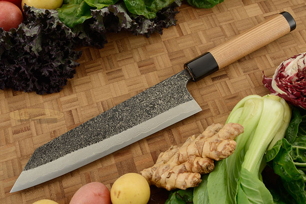 Damascus SLD Chef's Knife - Kiritsuke Gyuto - 8-1/4 in. (210mm)