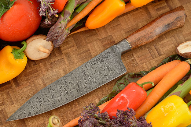 Integral Damascus Chef's Knife (6-3/4