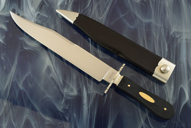 Sheffield English Bowie with Checkered Ebony